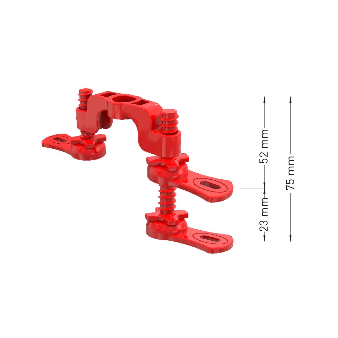 HEIGHT ADJUSTABLE FOOT SET