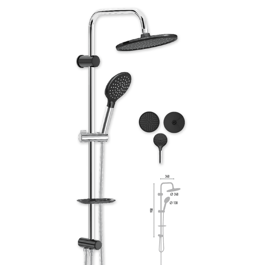 ARMA CHROME BLACK DS-1640