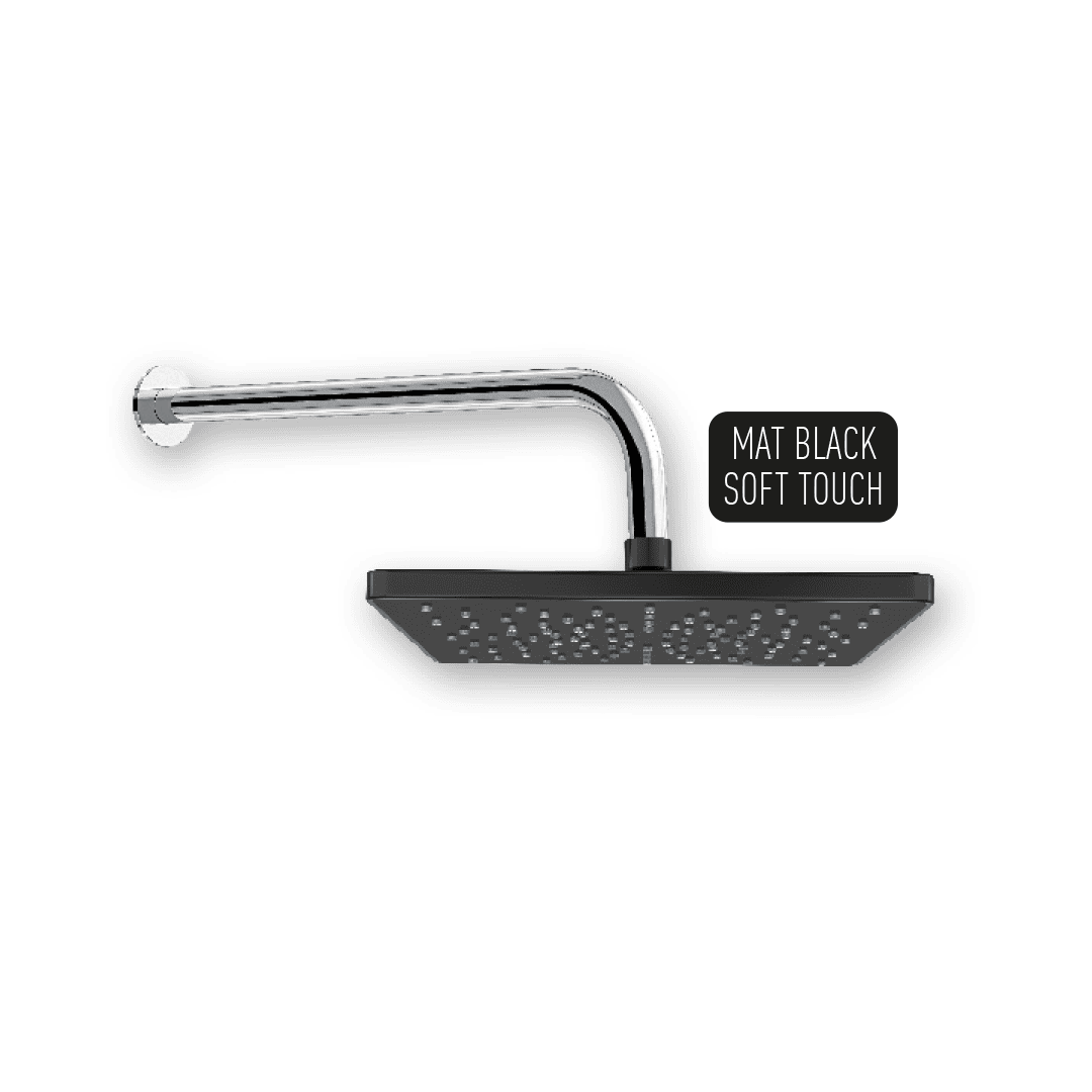 DS-4695 MODISH MAT BLACK SHOWER HEAD SET