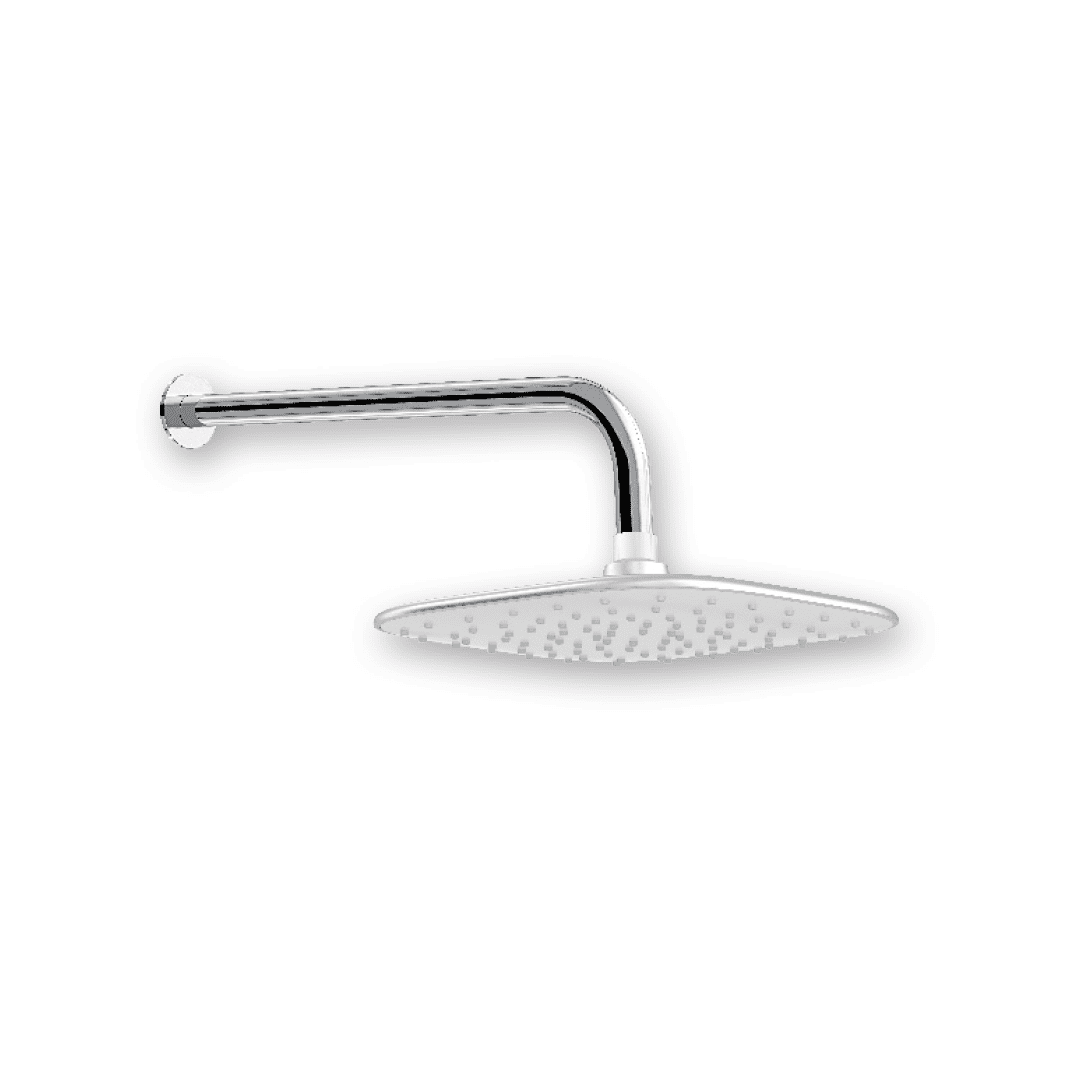 DS-4655 LUCA STEEL WHITE SHOWER HEAD SET