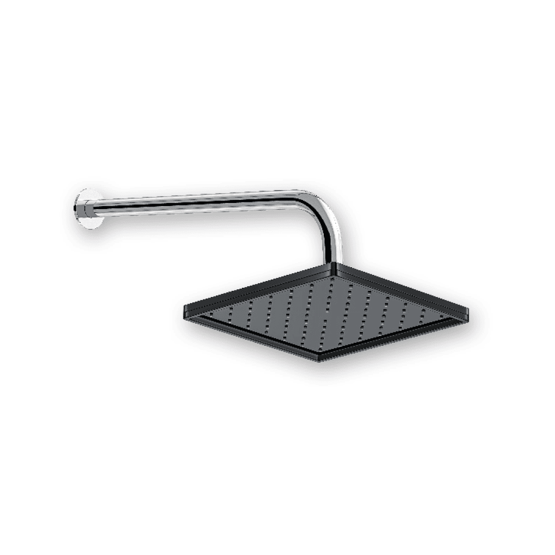 DS-4585 PERLA BLACK SHOWER HEAD SET